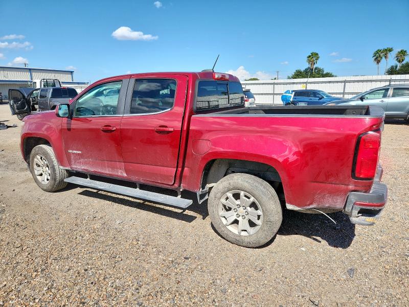 1GCGSCEN5K1333872 - 2019 CHEVROLET COLORADO LT RED photo 2