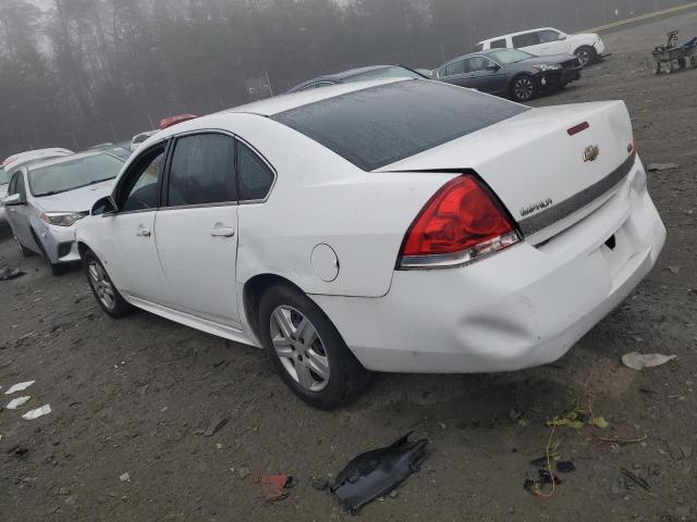 2G1WA5EK9A1114978 - 2010 CHEVROLET IMPALA LS WHITE photo 2