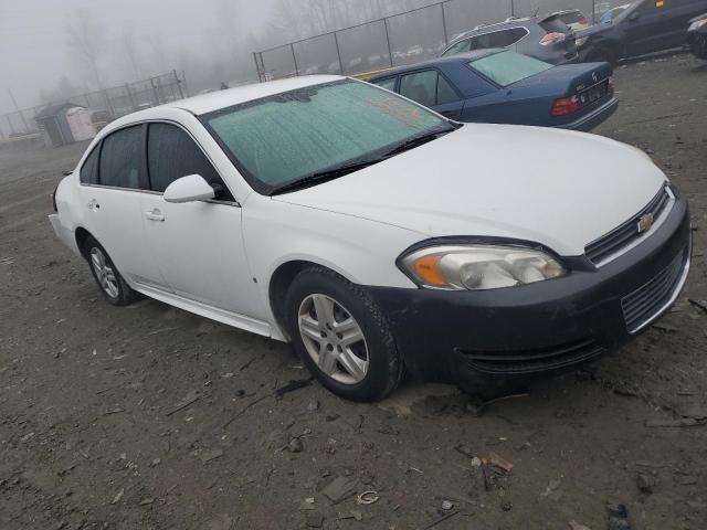 2G1WA5EK9A1114978 - 2010 CHEVROLET IMPALA LS WHITE photo 4