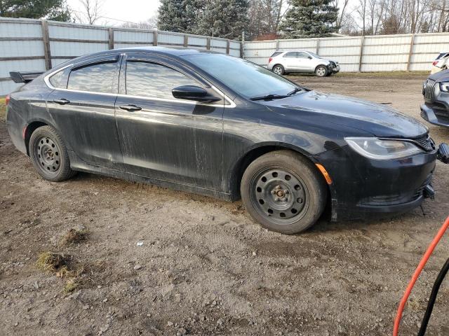 1C3CCCFB0FN593289 - 2015 CHRYSLER 200 LX BLACK photo 4