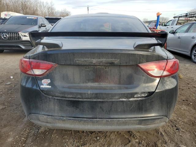 1C3CCCFB0FN593289 - 2015 CHRYSLER 200 LX BLACK photo 6