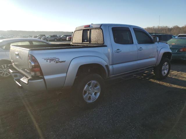 3TMJU4GN4AM100442 - 2010 TOYOTA TACOMA DOUBLE CAB PRERUNNER SILVER photo 3