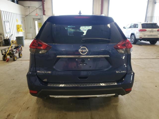 5N1AT2MV4LC761609 - 2020 NISSAN ROGUE S BLUE photo 6