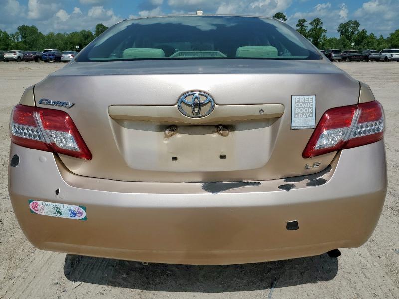 4T1BF3EK1BU196458 - 2011 TOYOTA CAMRY BASE ذهبي صورة 6