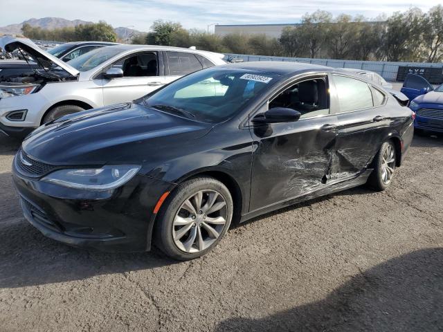 1C3CCCBB8FN743848 - 2015 CHRYSLER 200 S BLACK photo 1