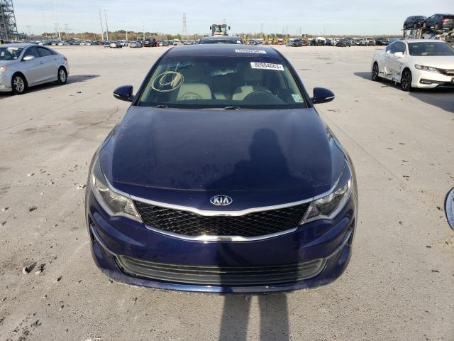 5XXGT4L36GG093246 - 2016 KIA OPTIMA LX BLUE photo 5