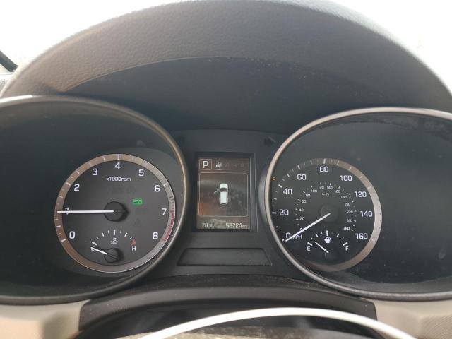 5XYZU3LB4HG383974 - 2017 HYUNDAI SANTA FE S Orange photo 9