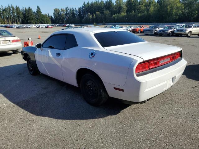 2B3CJ4DG3BH602805 - 2011 DODGE CHALLENGER WHITE photo 2