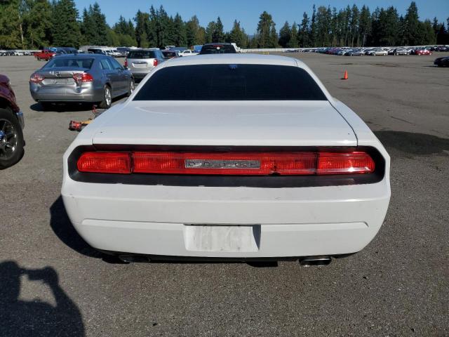 2B3CJ4DG3BH602805 - 2011 DODGE CHALLENGER WHITE photo 6