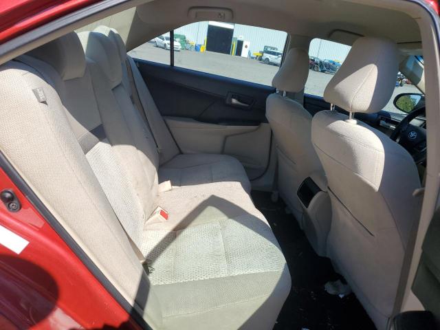 4T4BF1FK1DR301544 - 2013 TOYOTA CAMRY L RED photo 10
