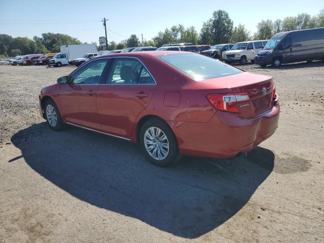 4T4BF1FK1DR301544 - 2013 TOYOTA CAMRY L RED photo 2