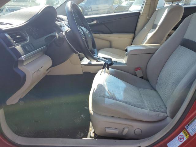 4T4BF1FK1DR301544 - 2013 TOYOTA CAMRY L RED photo 7