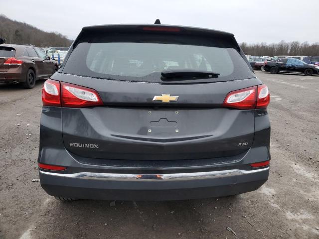 2GNAXREV8J6152150 - 2018 CHEVROLET EQUINOX LS GRAY photo 6