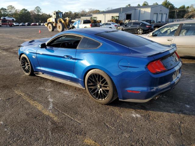 1FA6P8CF6J5164867 - 2018 FORD MUSTANG GT BLUE photo 2