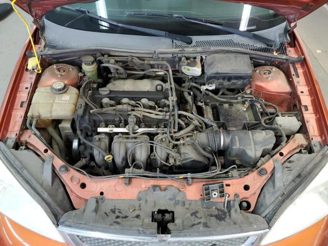 3FAFP37N45R132474 - 2005 FORD FOCUS ZX5 ORANGE photo 11