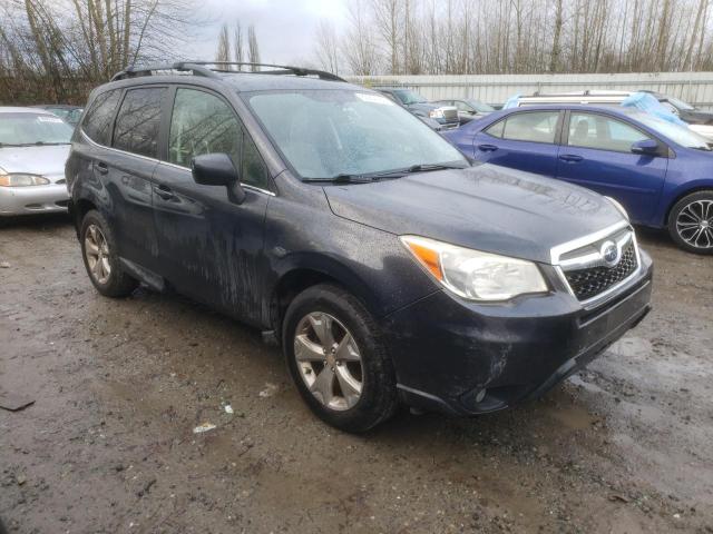 JF2SJAHC9EH413314 - 2014 SUBARU FORESTER 2.5I LIMITED CHARCOAL photo 4