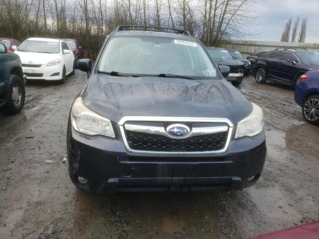 JF2SJAHC9EH413314 - 2014 SUBARU FORESTER 2.5I LIMITED CHARCOAL photo 5