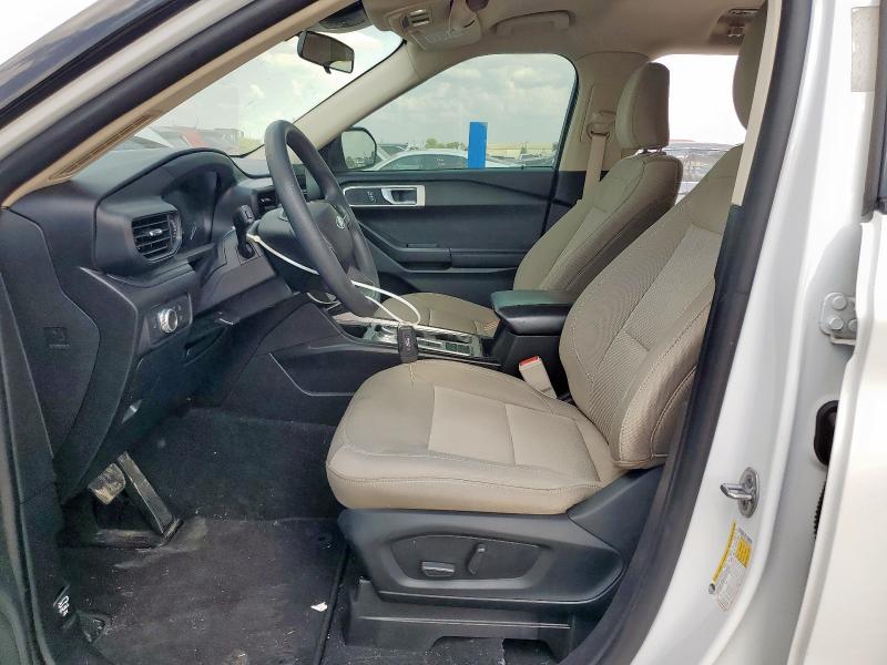 1FMSK7BH1MGA82425 - 2021 FORD EXPLORER WHITE photo 7