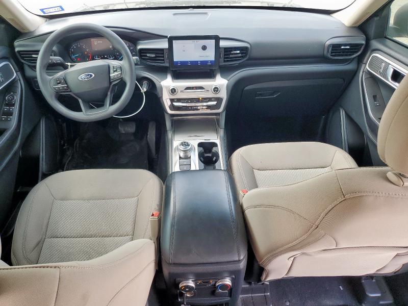 1FMSK7BH1MGA82425 - 2021 FORD EXPLORER WHITE photo 8