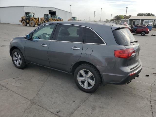 2HNYD2H36CH535765 - 2012 ACURA MDX TECHNOLOGY GRAY photo 2