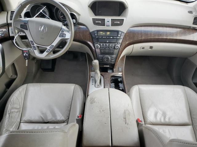 2HNYD2H36CH535765 - 2012 ACURA MDX TECHNOLOGY GRAY photo 8
