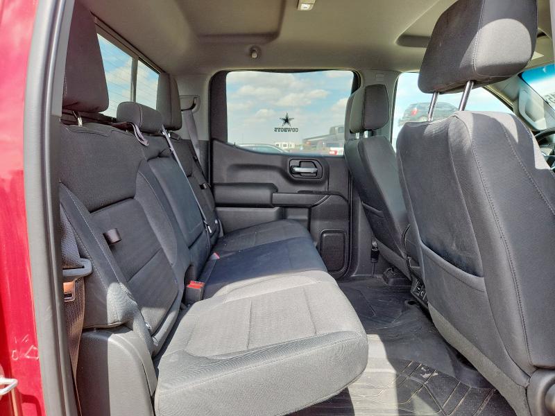 1GCPWCED3KZ393355 - 2019 CHEVROLET SILVERADO C1500 LT MAROON photo 10