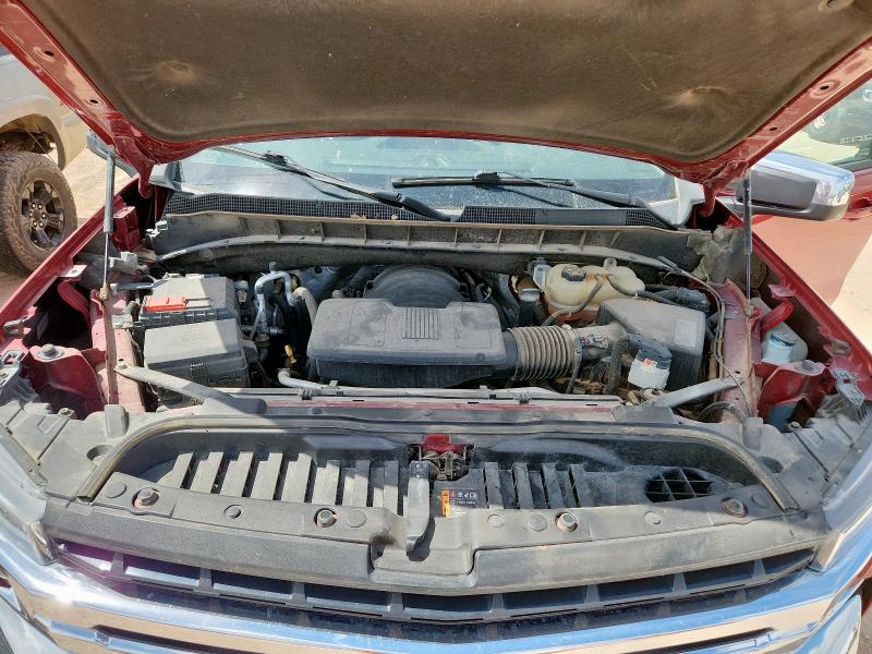 1GCPWCED3KZ393355 - 2019 CHEVROLET SILVERADO C1500 LT MAROON photo 11