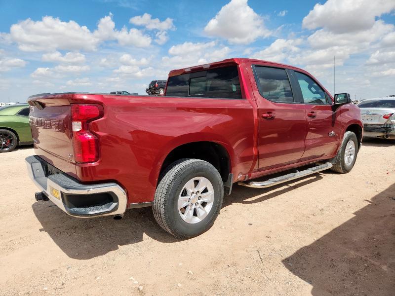 1GCPWCED3KZ393355 - 2019 CHEVROLET SILVERADO C1500 LT MAROON photo 3