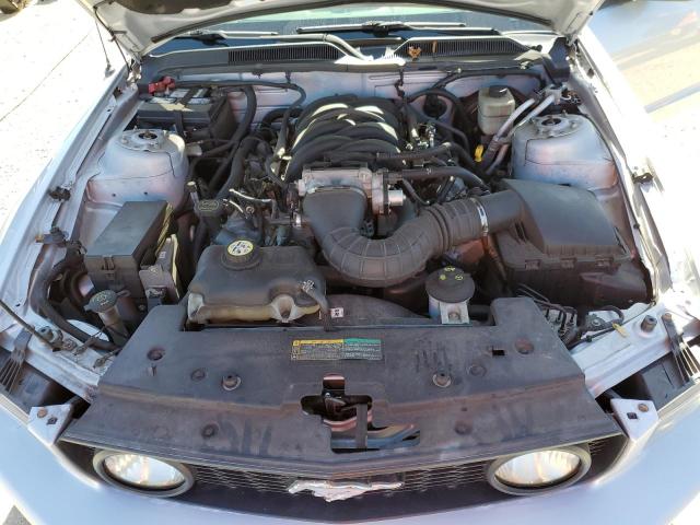 1ZVFT85H675319900 - 2007 FORD MUSTANG GT SILVER photo 11