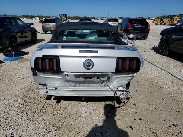 1ZVFT85H675319900 - 2007 FORD MUSTANG GT SILVER photo 6