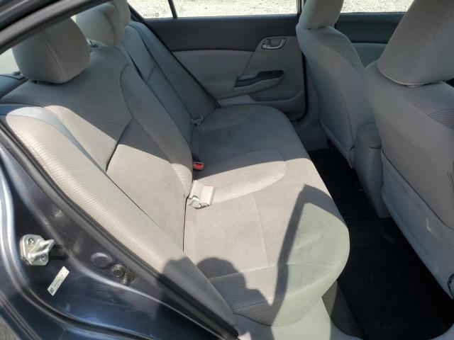 19XFB2F54CE061091 - 2012 HONDA CIVIC LX GRAY photo 10