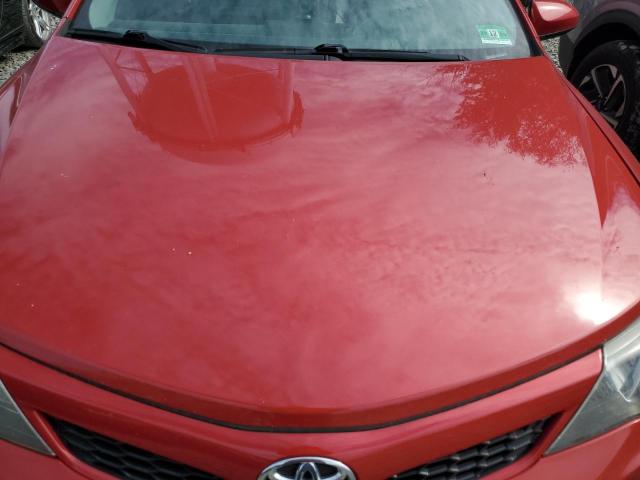 4T1BF1FKXCU618585 - 2012 TOYOTA CAMRY BASE წითელი ფოტო 11