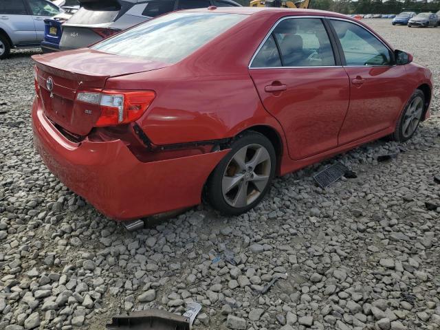 4T1BF1FKXCU618585 - 2012 TOYOTA CAMRY BASE წითელი ფოტო 3