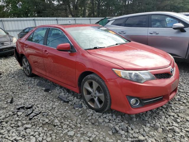 4T1BF1FKXCU618585 - 2012 TOYOTA CAMRY BASE წითელი ფოტო 4
