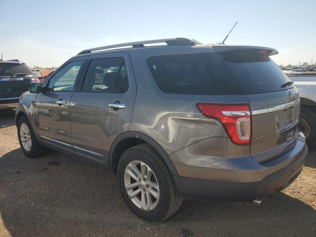 1FM5K8D81DGA27280 - 2013 FORD EXPLORER XLT GRAY photo 2