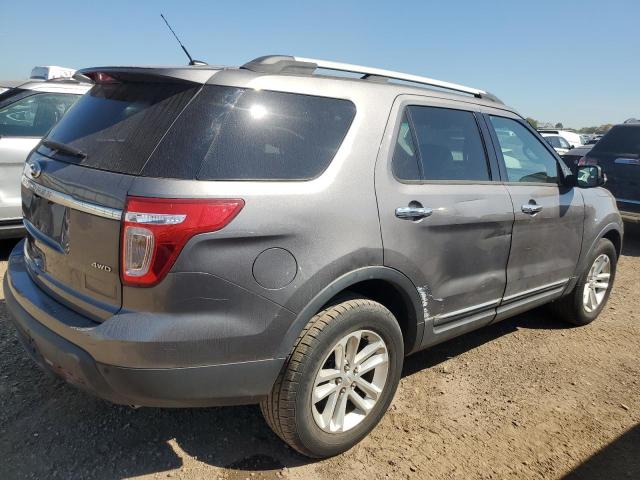 1FM5K8D81DGA27280 - 2013 FORD EXPLORER XLT GRAY photo 3