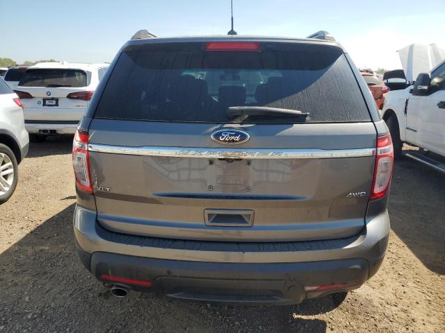 1FM5K8D81DGA27280 - 2013 FORD EXPLORER XLT GRAY photo 6