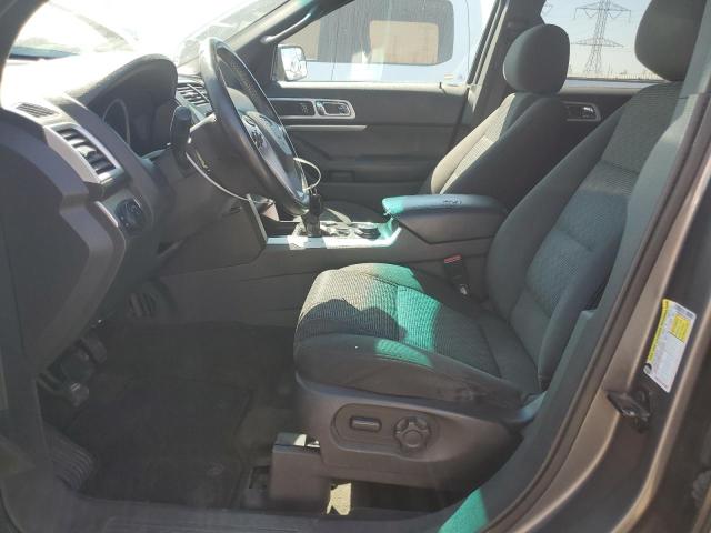 1FM5K8D81DGA27280 - 2013 FORD EXPLORER XLT GRAY photo 7
