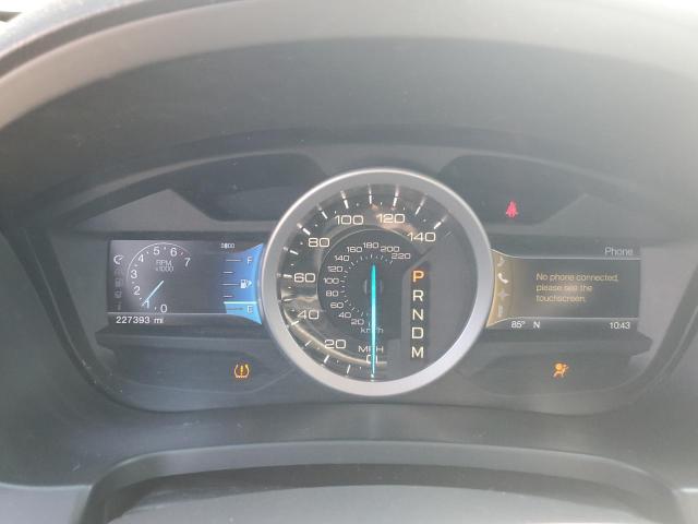 1FM5K8D81DGA27280 - 2013 FORD EXPLORER XLT GRAY photo 9