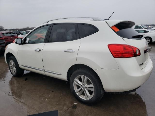 JN8AS5MV2CW415019 - 2012 NISSAN ROGUE S WHITE photo 2