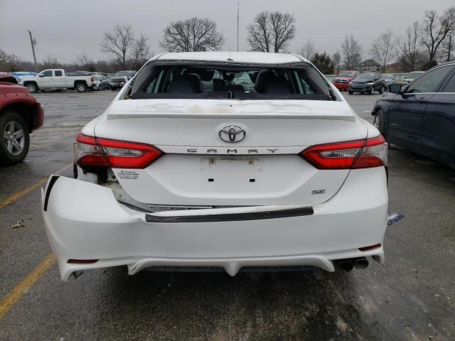 4T1B11HK7KU179744 - 2019 TOYOTA CAMRY L WHITE photo 6