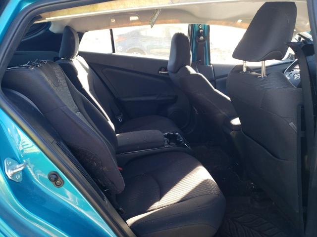 JTDKARFP9J3096872 - 2018 TOYOTA PRIUS PRIM 青色 照片 10