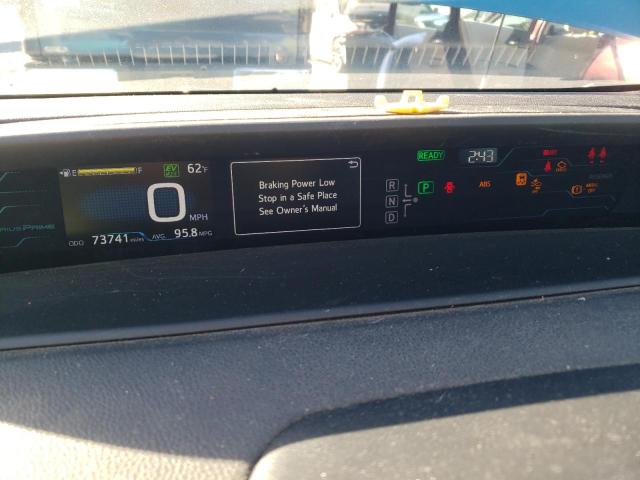 JTDKARFP9J3096872 - 2018 TOYOTA PRIUS PRIM 青色 照片 9