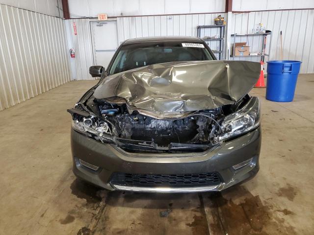 1HGCR3F88DA029765 - 2013 HONDA ACCORD EXL GRAY photo 5