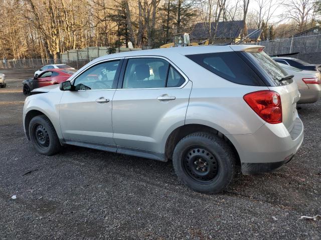 2GNALAEK6E6117129 - 2014 CHEVROLET EQUINOX LS SILVER photo 2