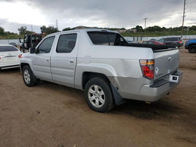 2HJYK16596H553848 - 2006 HONDA RIDGELINE RTL ვერცხლისფერი ფოტო 2