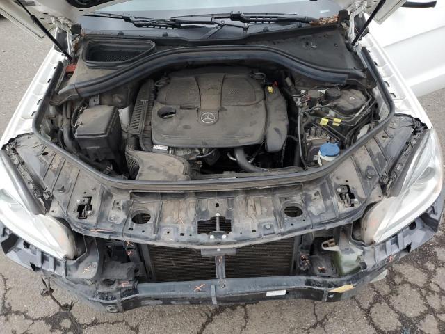 4JGDA5HB0EA370721 - 2014 MERCEDES-BENZ ML 350 4MATIC WHITE photo 12