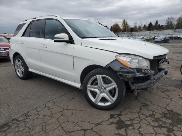 4JGDA5HB0EA370721 - 2014 MERCEDES-BENZ ML 350 4MATIC WHITE photo 4