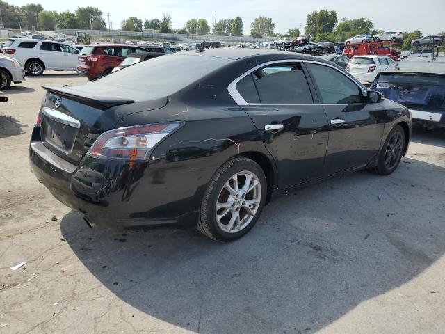 1N4AA5AP6CC800255 - 2012 NISSAN MAXIMA S BLACK photo 3