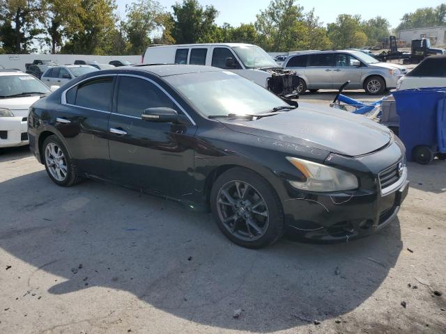 1N4AA5AP6CC800255 - 2012 NISSAN MAXIMA S BLACK photo 4